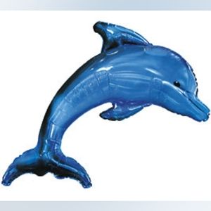 X-Large 29" Dolphin Mylar Foil Balloon